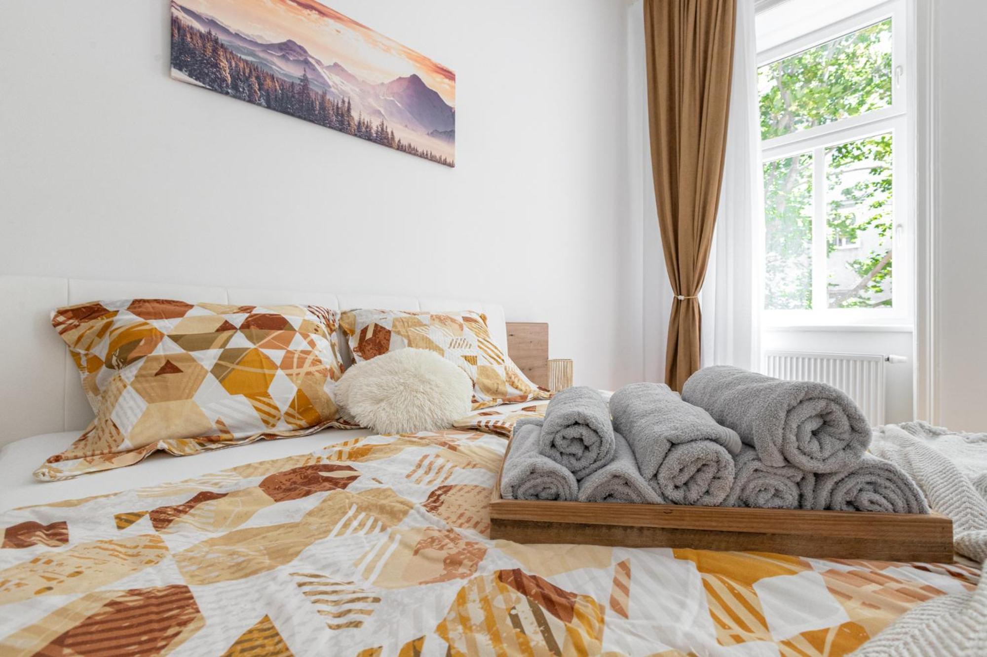 Stilvolle 2 Zimmer Apartment Im Wiener Altbaustil Nahe Donaukanal Екстериор снимка