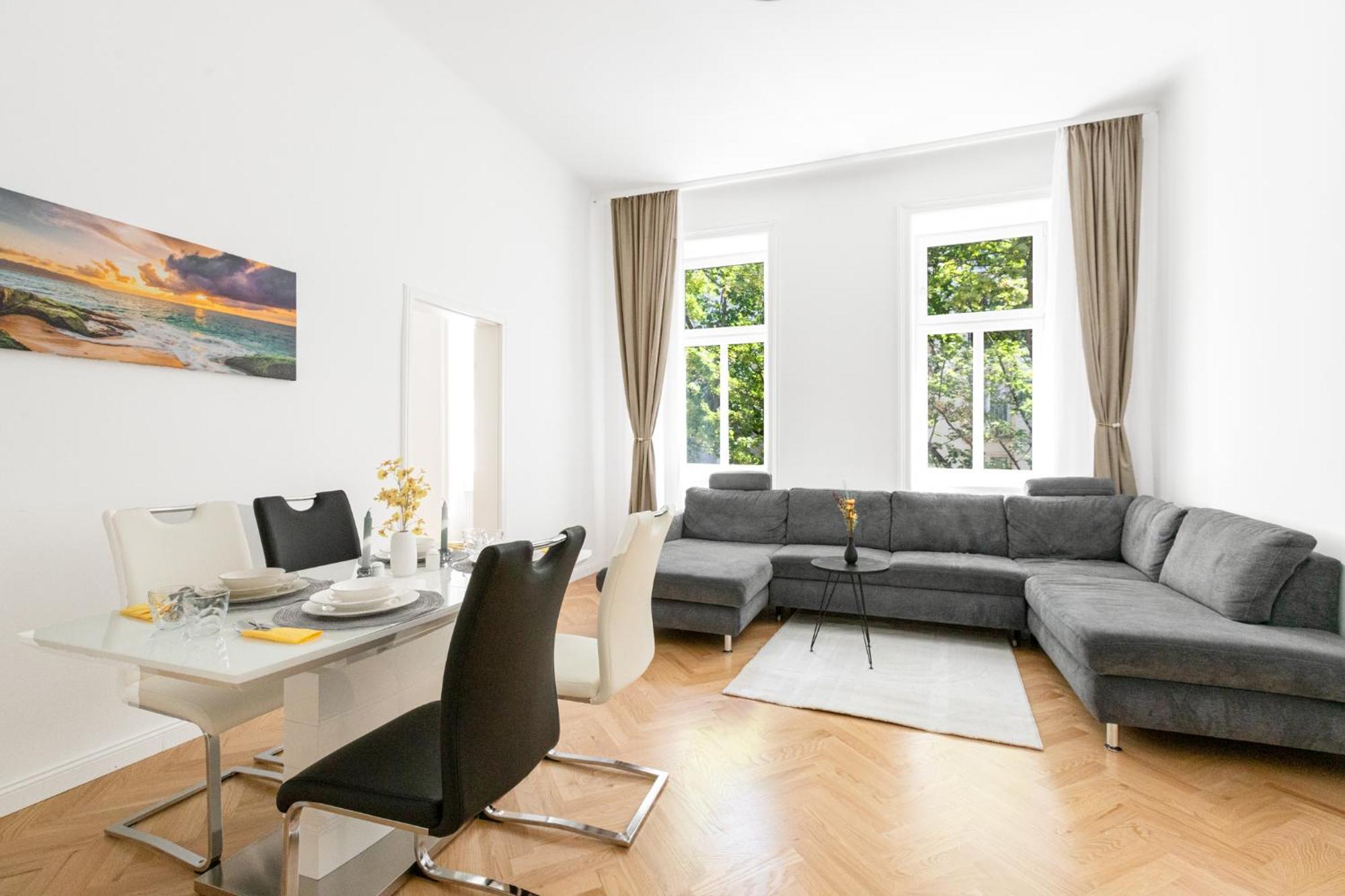 Stilvolle 2 Zimmer Apartment Im Wiener Altbaustil Nahe Donaukanal Екстериор снимка